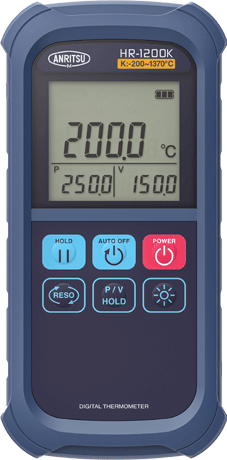 ハンディタイプ温度計HR-1200E / 1200K